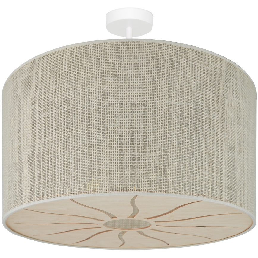 Brilagi - Επιτοίχιο φωτιστικό COUNTRY ROLLER 1xE27/15W/230V διάμ. 50 εκ. κρεμ