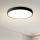 Brilagi - Οροφής φωτιστικό LED POOL LED/60W/230V 3000/4500/6000K διάμετρος 60 εκ. μαύρο