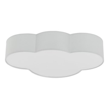 Brilagi - Παιδικό φωτιστικό οροφής NIMBUS 4xE27/15W/230V 46x63 cm γκρι