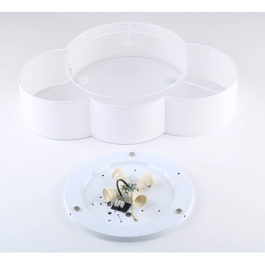 Brilagi - Παιδικό φωτιστικό οροφής NIMBUS 4xE27/15W/230V λευκό