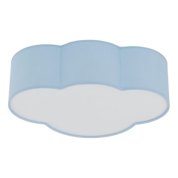 Brilagi - Παιδικό φωτιστικό οροφής NIMBUS MINI 2xE27/15W/230V 31x43 cm μπλε