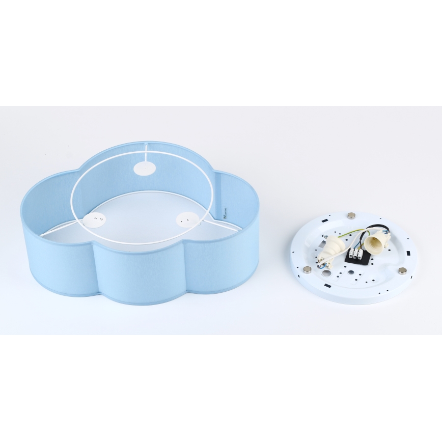 Brilagi - Παιδικό φωτιστικό οροφής NIMBUS MINI 2xE27/15W/230V σε μπλε