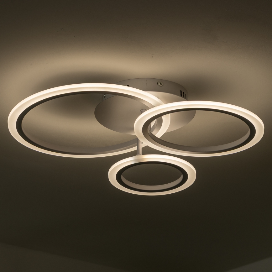 Brilagi - Πλαφονιέρα ντιμαριζόμενη LED ORBITS LED/40W/230V 3000-6500K λευκό + τηλεχειριστήριο