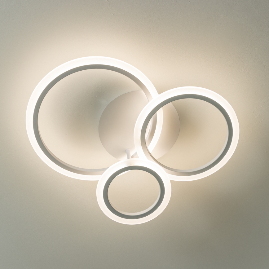 Brilagi - Πλαφονιέρα ντιμαριζόμενη LED ORBITS LED/40W/230V 3000-6500K λευκό + τηλεχειριστήριο