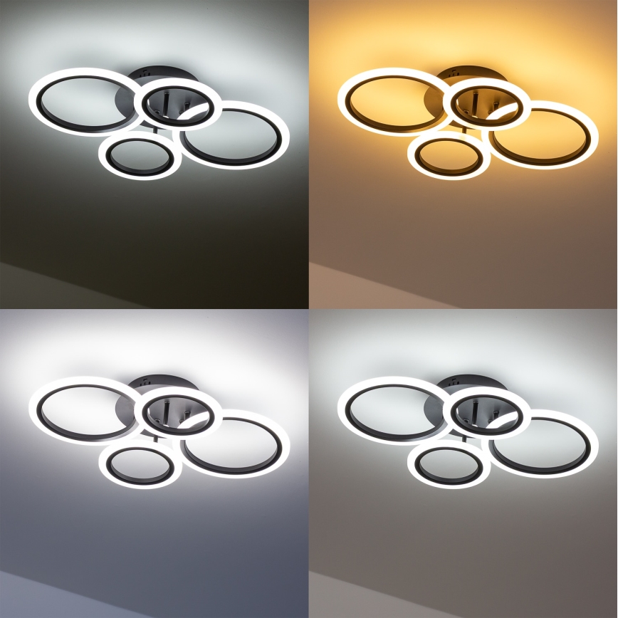 Brilagi - Πλαφονιέρα ντιμαριζόμενη LED ORBITS LED/50W/230V 3000-6500K + τηλεχειριστήριο
