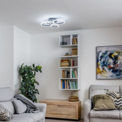 Brilagi - Πλαφονιέρα ντιμαριζόμενη LED ORBITS LED/50W/230V 3000-6500K + τηλεχειριστήριο