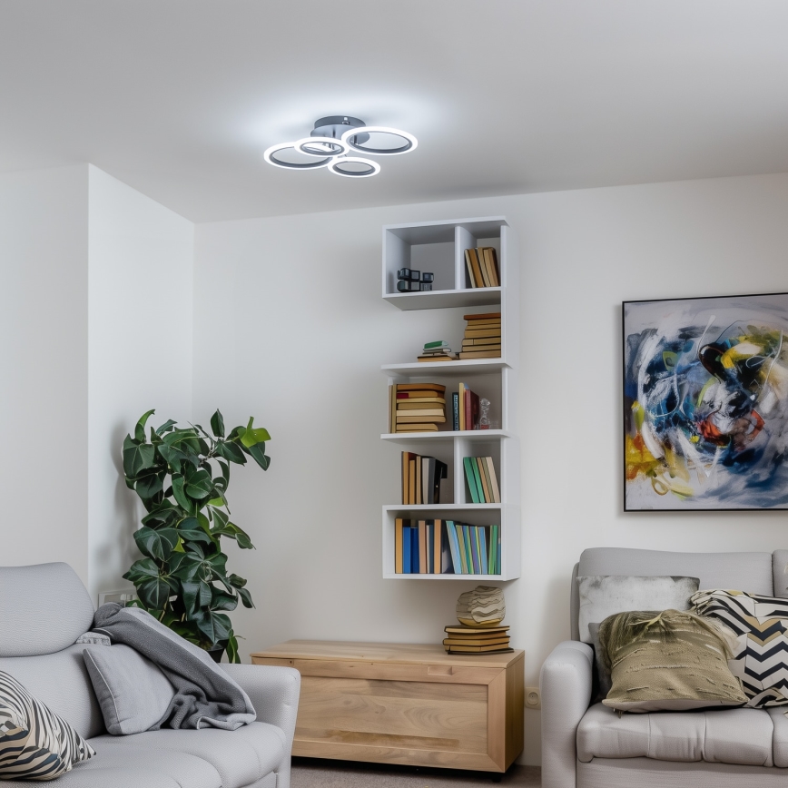 Brilagi - Πλαφονιέρα ντιμαριζόμενη LED ORBITS LED/50W/230V 3000-6500K + τηλεχειριστήριο