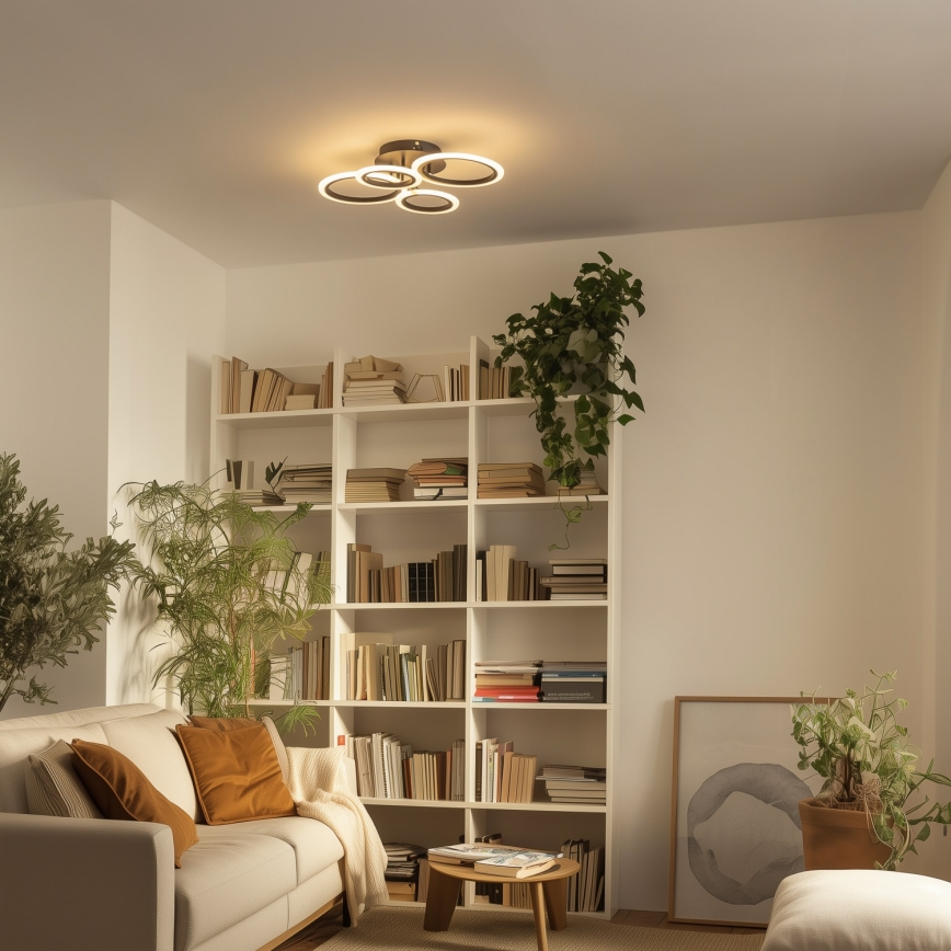 Brilagi - Πλαφονιέρα ντιμαριζόμενη LED ORBITS LED/50W/230V 3000-6500K + τηλεχειριστήριο