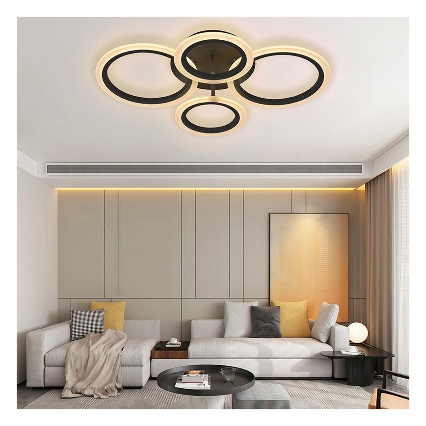 Brilagi - Πλαφονιέρα ντιμαριζόμενη LED ORBITS LED/50W/230V 3000-6500K + τηλεχειριστήριο