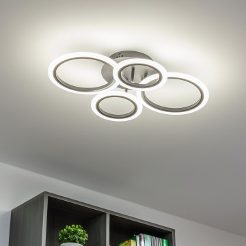 Brilagi - Πλαφονιέρα ντιμαριζόμενη LED ORBITS LED/50W/230V 3000-6500K + τηλεχειριστήριο