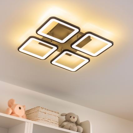 Brilagi - Πλαφονιέρα ντιμαριζόμενη LED SQUARED LED/85W/230V 3000-6500K + τηλεχειριστήριο