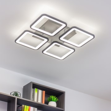 Brilagi - Πλαφονιέρα ντιμαριζόμενη LED SQUARED LED/85W/230V 3000-6500K + τηλεχειριστήριο