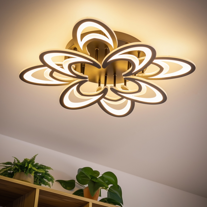 Brilagi - Πλαφονιέρα ντιμαριζόμενη LED TWIST LED/125W/230V 3000-6500K + τηλεχειριστήριο