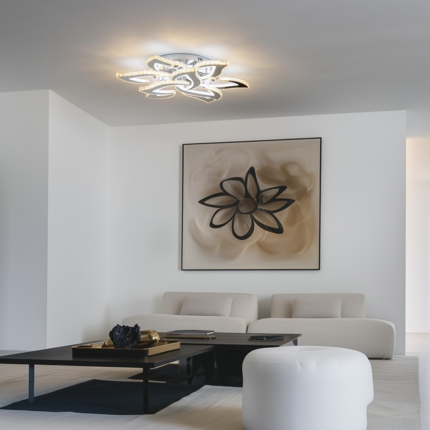 Brilagi - Πλαφονιέρα ντιμαριζόμενη LED TWIST LED/180W/230V 3000-6500K + τηλεχειριστήριο