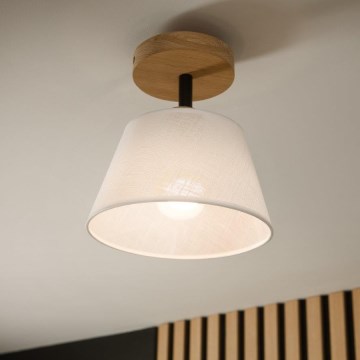 Brilagi - Πλαφονιέρα οροφής ANTHONY 1xE14/60W/230V δρυς/λευκό