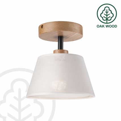 Brilagi - Πλαφονιέρα οροφής ANTHONY 1xE14/60W/230V δρυς/λευκό