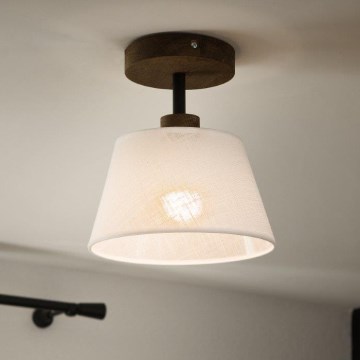 Brilagi - Πλαφονιέρα οροφής ANTHONY 1xE14/60W/230V δρυς/λευκό