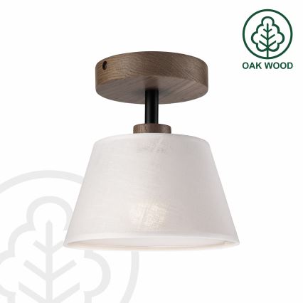 Brilagi - Πλαφονιέρα οροφής ANTHONY 1xE14/60W/230V δρυς/λευκό