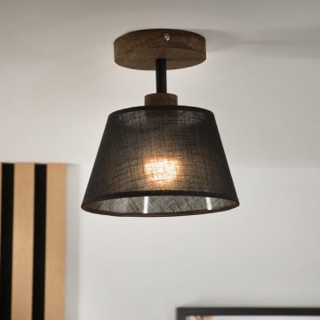 Brilagi - Πλαφονιέρα οροφής ANTHONY 1xE14/60W/230V δρυς/μαύρο