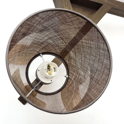 Brilagi - Πλαφονιέρα οροφής ANTHONY 3xE14/40W/230V δρυς/καφέ
