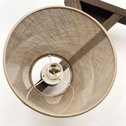 Brilagi - Πλαφονιέρα οροφής ANTHONY 3xE14/40W/230V δρυς/μπεζ