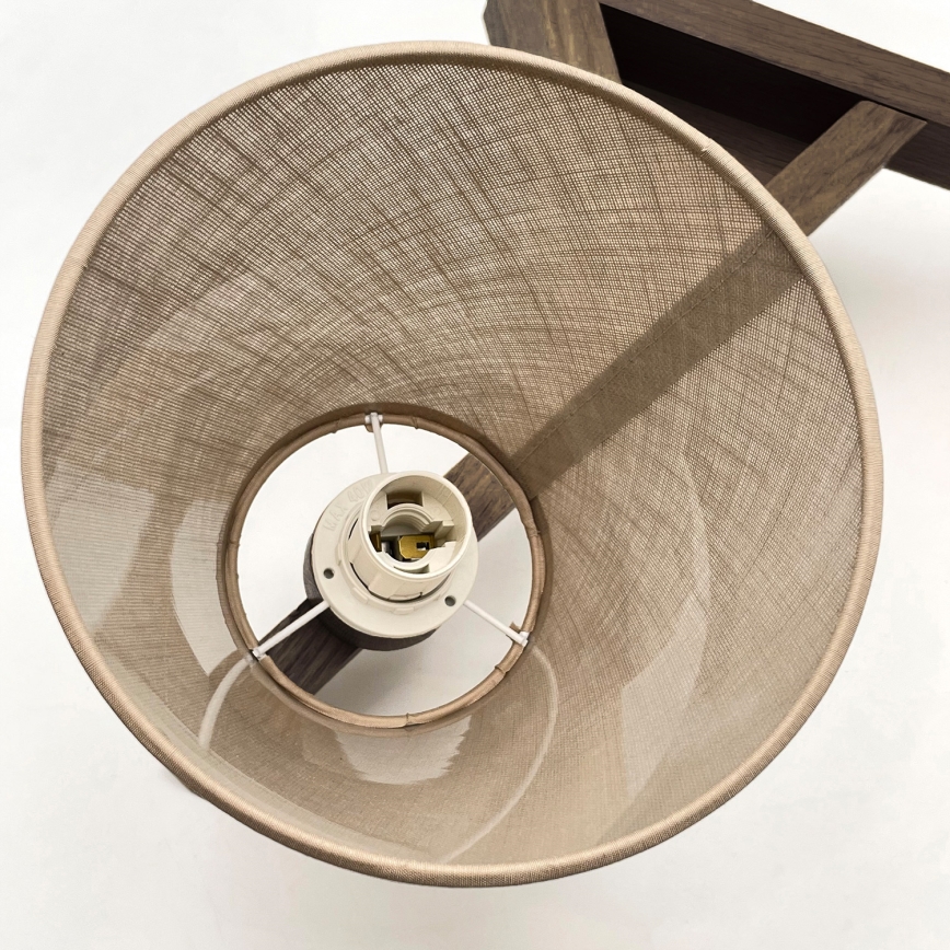 Brilagi - Πλαφονιέρα οροφής ANTHONY 3xE14/40W/230V δρυς/μπεζ