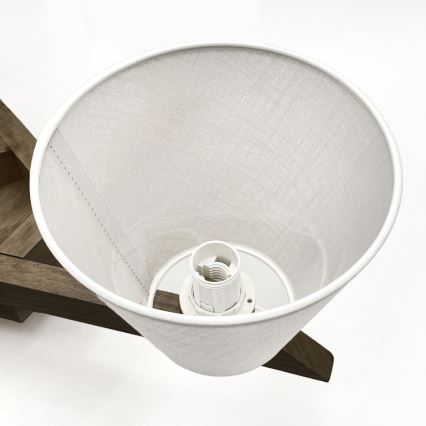 Brilagi - Πλαφονιέρα οροφής ANTHONY 5xE14/40W/230V δρυς