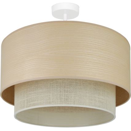 Brilagi - Πλαφονιέρα οροφής ARIZONA BOHO 1xE27/15W/230V διάμετρος 45 cm κρεμ/μπεζ