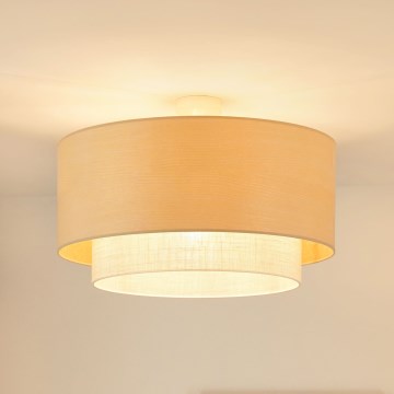 Brilagi - Πλαφονιέρα οροφής ARIZONA BOHO 1xE27/15W/230V διάμετρος 60 cm μπεζ