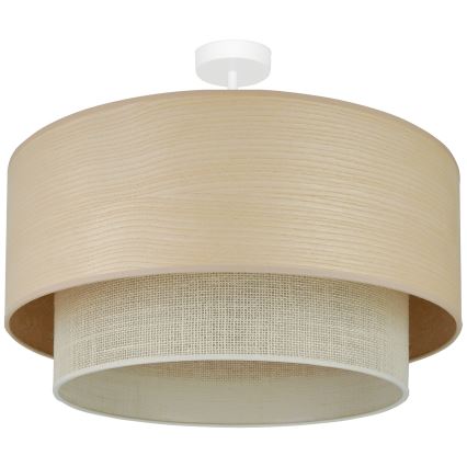 Brilagi - Πλαφονιέρα οροφής ARIZONA BOHO 1xE27/15W/230V διάμετρος 60 cm μπεζ