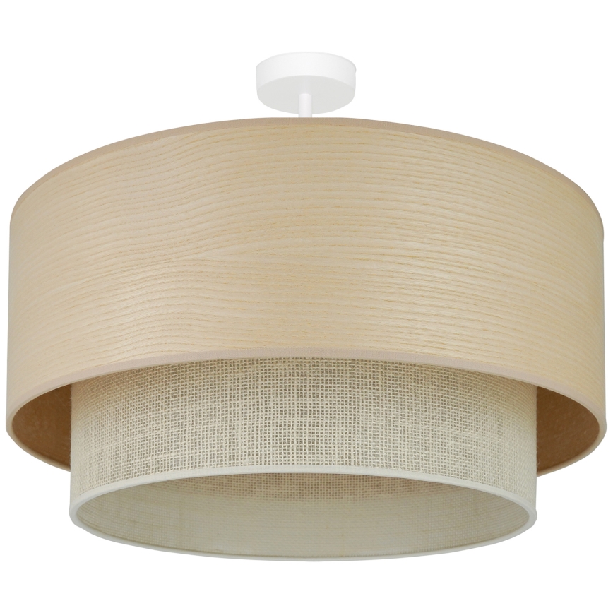 Brilagi - Πλαφονιέρα οροφής ARIZONA BOHO 1xE27/15W/230V διάμετρος 60 cm μπεζ