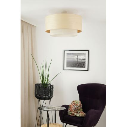 Brilagi - Πλαφονιέρα οροφής ARIZONA BOHO 1xE27/15W/230V διάμετρος 60 cm μπεζ