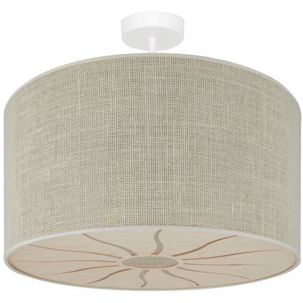 Brilagi - Πλαφονιέρα οροφής COUNTRY ROLLER 1xE27/15W/230V διάμετρος 45 cm κρεμ