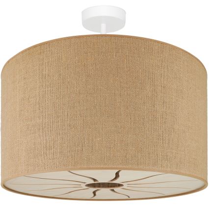 Brilagi - Πλαφονιέρα οροφής COUNTRY ROLLER 1xE27/15W/230V διάμετρος 45 cm μπεζ