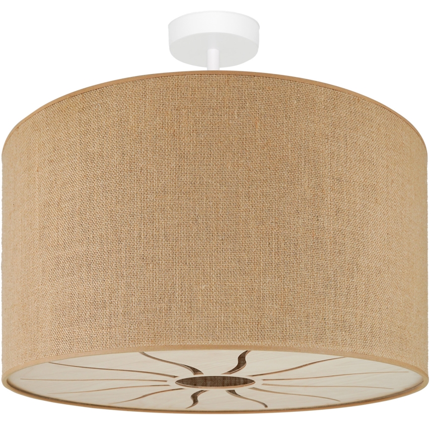 Brilagi - Πλαφονιέρα οροφής COUNTRY ROLLER 1xE27/15W/230V διάμετρος 45 cm μπεζ