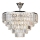 Brilagi - Πλαφονιέρα οροφής CRYSTAL 5xE14/40W/230V γυαλιστερό χρώμιο