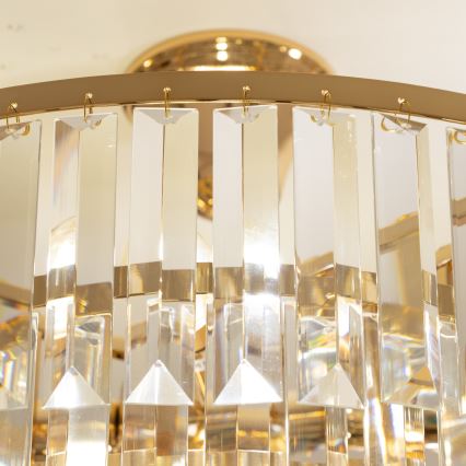 Brilagi - Πλαφονιέρα οροφής CRYSTAL 5xE14/40W/230V χρυσό