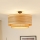 Brilagi - Πλαφονιέρα οροφής MONTANA BOHO 1xE27/15W/230V διάμετρος 60 cm καφέ