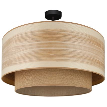 Brilagi - Πλαφονιέρα οροφής MONTANA BOHO 1xE27/15W/230V διάμετρος 60 cm καφέ