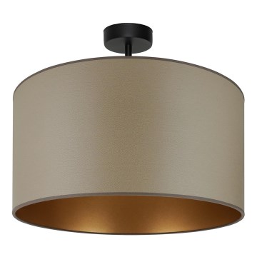Brilagi - Πλαφονιέρα οροφής OREGON ROLLER VEGE 1xE27/15W/230V διάμετρος 45 cm γκρι