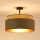 Brilagi - Πλαφονιέρα οροφής OREGON VEGE 1xE27/15W/230V διάμετρος 45 cm γκρι