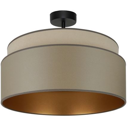 Brilagi - Πλαφονιέρα οροφής OREGON VEGE 1xE27/15W/230V διάμετρος 45 cm γκρι