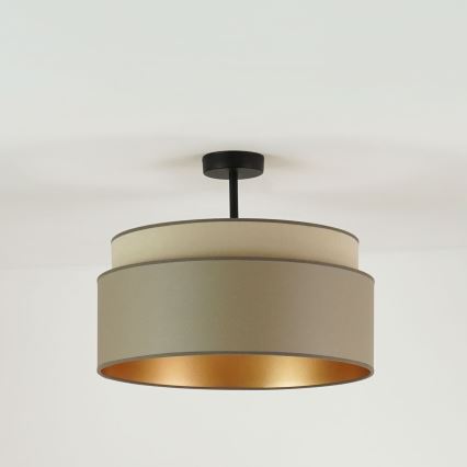 Brilagi - Πλαφονιέρα οροφής OREGON VEGE 1xE27/15W/230V διάμετρος 45 cm γκρι