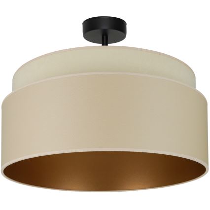 Brilagi - Πλαφονιέρα οροφής OREGON VEGE 1xE27/15W/230V διάμετρος 45 cm μπεζ