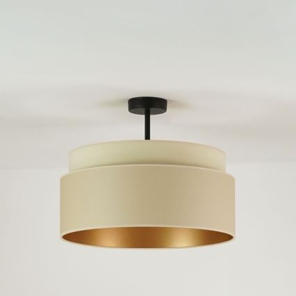 Brilagi - Πλαφονιέρα οροφής OREGON VEGE 1xE27/15W/230V διάμετρος 45 cm μπεζ