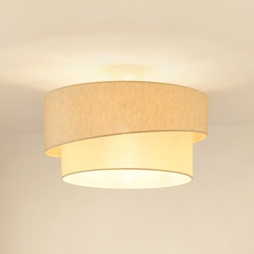 Brilagi - Πλαφονιέρα οροφής SHINE 1xE27/15W/230V διάμετρος 50 cm κρεμ