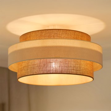 Brilagi - Πλαφονιέρα οροφής SPACE LIGHT 1xE27/15W/230V διάμετρος 50 cm μπεζ/κρεμ