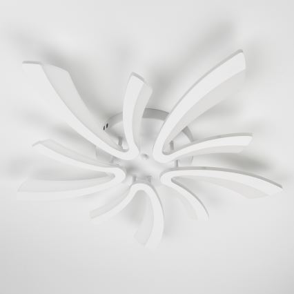 Brilagi -Πλαφονιέρα οροφής ντιμαριζόμενη LED TWIST LED/55W/230V 3000-6500K λευκό + τηλεχειριστήριο