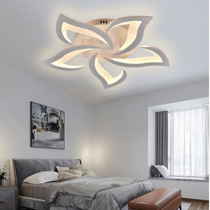 Brilagi - Πλαφονιέρα οροφής ντιμαριζόμενη LED TWIST LED/55W/230V 3000-6500K λευκό + τηλεχειριστήριο