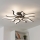 Brilagi - Πλαφονιέρα οροφής ντιμαριζόμενη LED TWIST LED/65W/230V 3000-6500K μαύρο + τηλεχειριστήριο